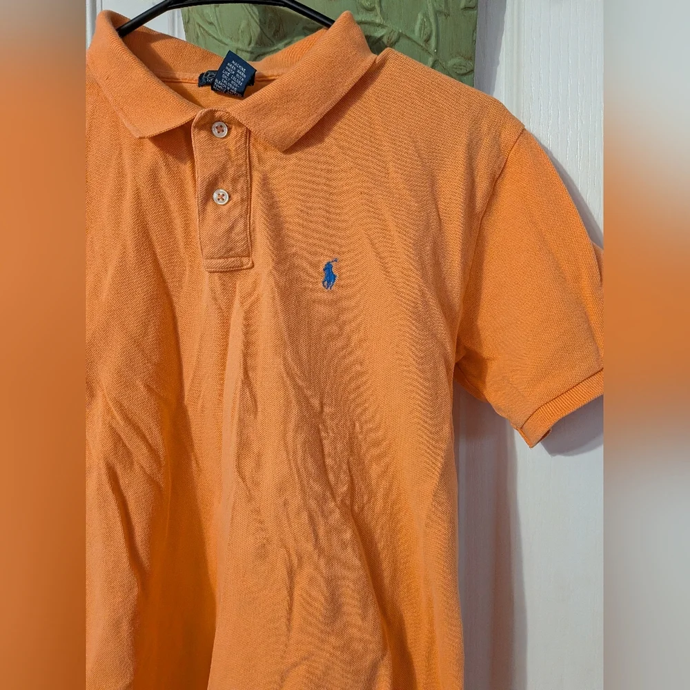 Ralph Lauren Kids Polo Shirt in Vibrant Orange